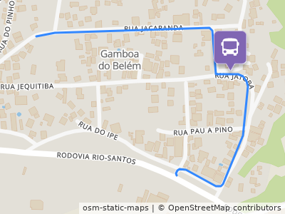 Mapa da parada