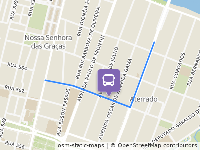 Mapa da parada