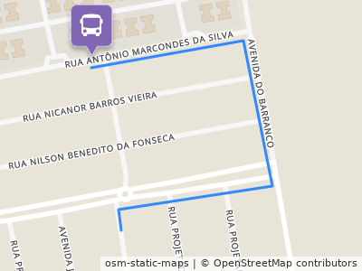 Mapa da parada