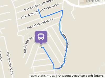 Mapa da parada