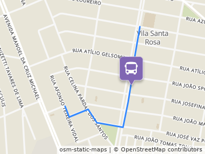 Mapa da parada