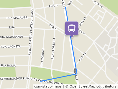 Mapa da parada