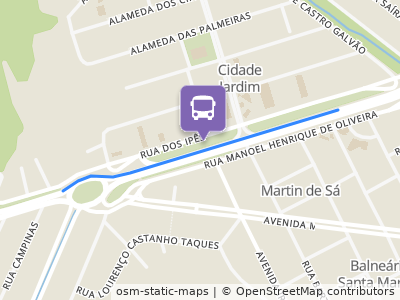 Mapa da parada
