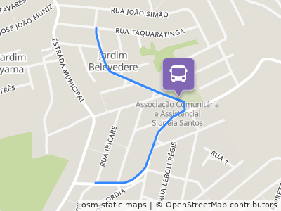 Mapa da parada