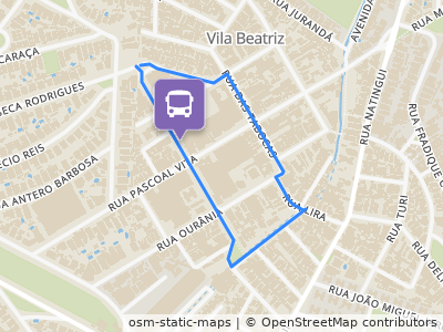 Mapa da parada