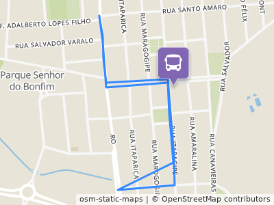Mapa da parada