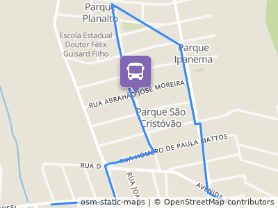 Mapa da parada