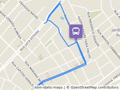 Mapa da parada