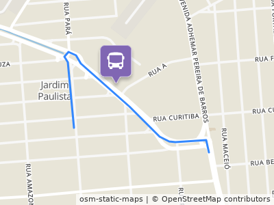 Mapa da parada