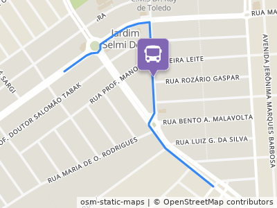 Mapa da parada