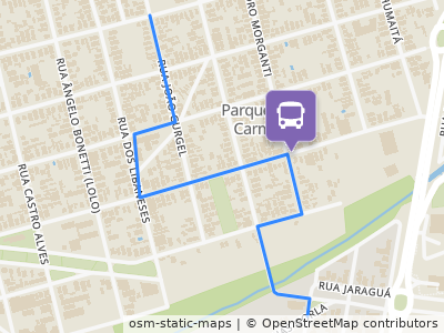 Mapa da parada