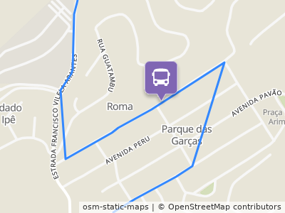 Mapa da parada