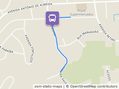 Mapa da parada