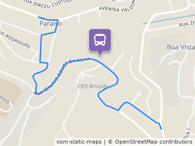 Mapa da parada