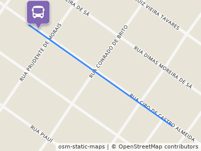 Mapa da parada