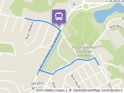 Mapa da parada