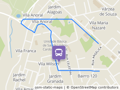 Mapa da parada