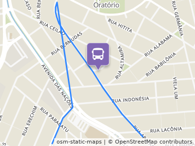 Mapa da parada