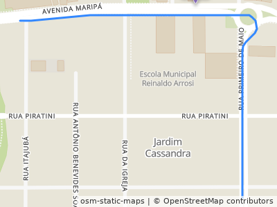 Mapa da parada