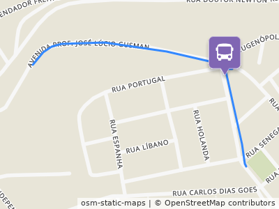 Mapa da parada