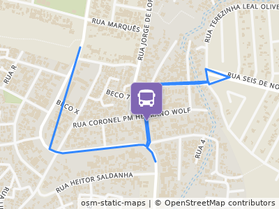 Mapa da parada