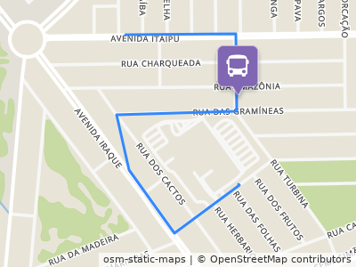 Mapa da parada