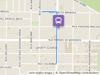 Mapa da parada