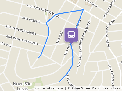 Mapa da parada