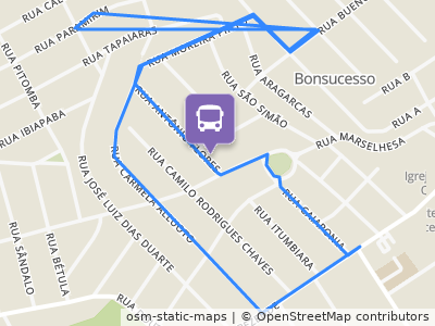 Mapa da parada