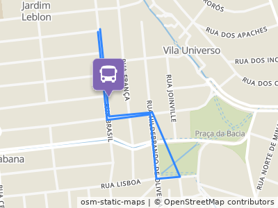 Mapa da parada