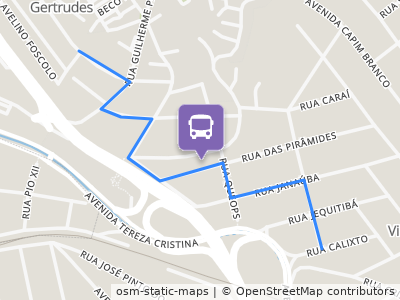 Mapa da parada