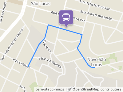 Mapa da parada
