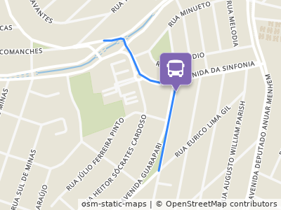 Mapa da parada