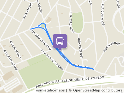 Mapa da parada