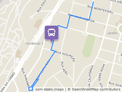 Mapa da parada