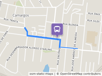 Mapa da parada
