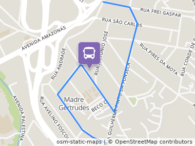 Mapa da parada
