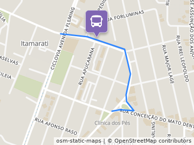 Mapa da parada