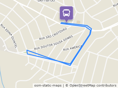 Mapa da parada