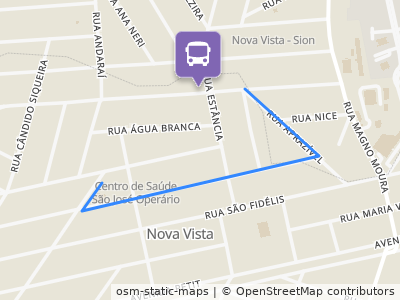 Mapa da parada