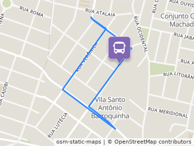 Mapa da parada