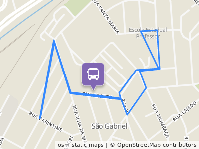 Mapa da parada