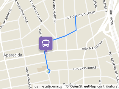 Mapa da parada