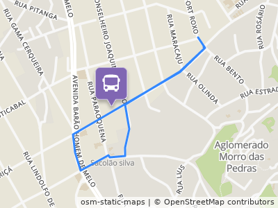 Mapa da parada