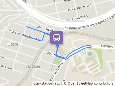 Mapa da parada
