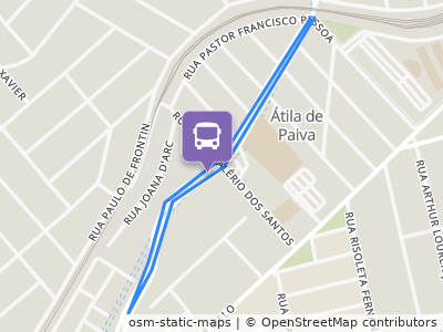 Mapa da parada