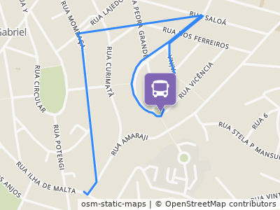 Mapa da parada