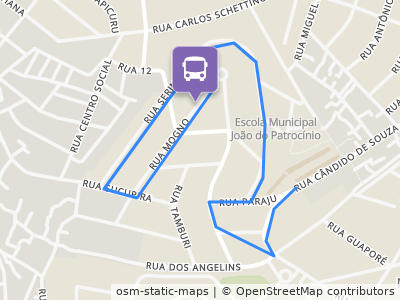 Mapa da parada
