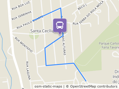 Mapa da parada