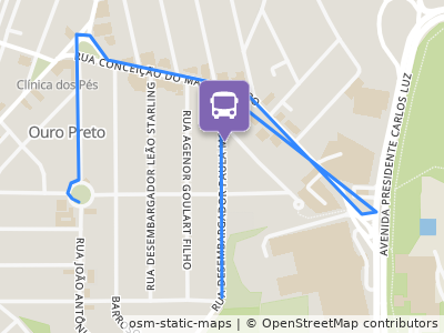 Mapa da parada